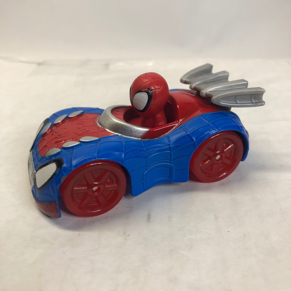 2 Marvel Spidey & His Amazing Friends Amazing Metals Die Cast Cars Miles Morales - Picture 4 of 16